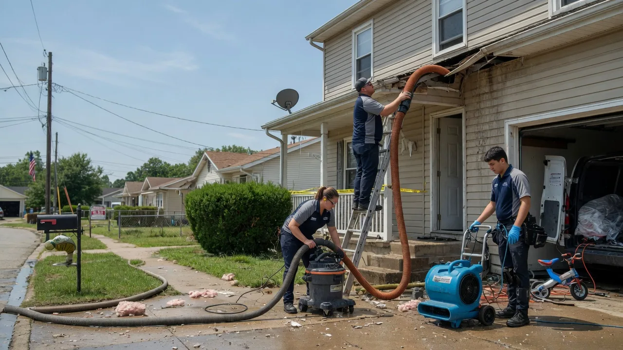 Water Damage Restoration in Mercer, TN near me